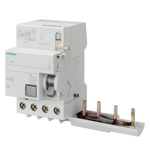 Bloque diferencial Siemens 4P 63A 300mA Tipo A de 3 módulos para 5SL6-5SL4 - Product Image 1