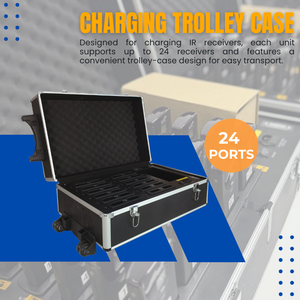 Sistema di Conferenza Audio Wireless Panvotech, Attrezzatura per Interpretazione Simultanea Multilingue per Summit e Seminari - Product Image 4