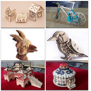 60/80/100 wát gợn màu CO2 Laser RF Khắc Máy cắt cho quần áo cao su MDF gỗ da giấy hỗ trợ ai đồ họa - Product Image 5