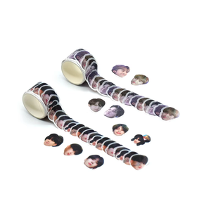 Venta al por mayor de fábrica: Set de 24 rollos de cinta washi con lámina dorada, diseño Océano Azul, para manualidades DIY, decoración y scrapbooking - Product Image 2