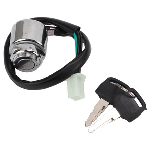 Interrupteur à clé d'allumage à 4 fils pour ATV <span class=keywords><strong>Quad</strong></span> Dirt Bike Scooter Moto 50cc 70cc 90cc 110cc 125cc 250cc - Product Image 1