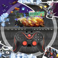 Manette de jeu sans fil GPD X3 pas chère pour PC/mobile avec design ergonomique, volant de jeu et moteur à vibration