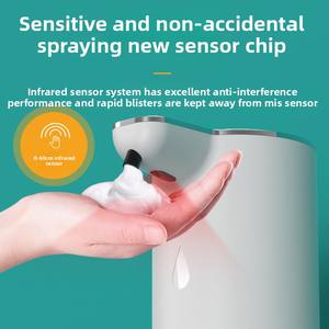 Distributeur de <span class=keywords><strong>savon</strong></span> à capteur électrique pour maison intelligente Induction automatique Mousse Téléphone portable Liquide <span class=keywords><strong>vaisselle</strong></span> Machine Désinfectant pour les mains - Product Image 5