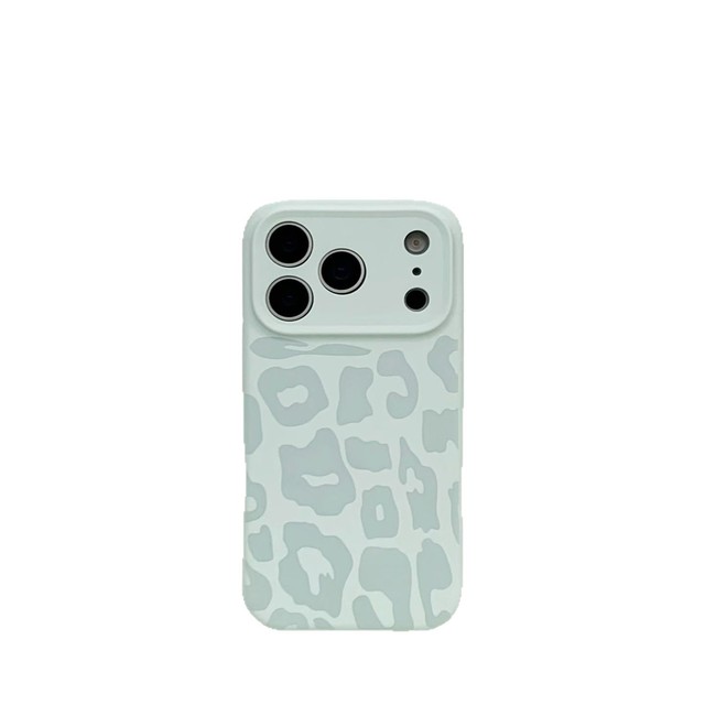 IDEAL Black Friday Sale Leopard Print Liquid Silicone Waterproof Anti-fingerprint 360 Protection Full Wrap Phone Cover for