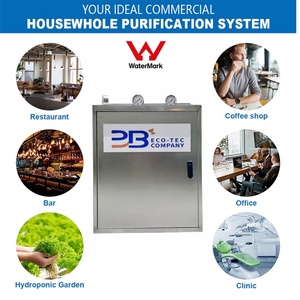 Système <span class=keywords><strong>de</strong></span> filtration d'<span class=keywords><strong>eau</strong></span> pour toute la maison WM 3 étapes avec couvercle en acier inoxydable 304, 4,5x20 pouces, avec cartouches filtrantes PP+UDF+CTO et port d'entrée/sortie <span class=keywords><strong>de</strong></span> 1 pouce - Product Image 1