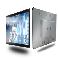 Panel PC Industrial Sin Ventilador de 15 Pulgadas con Intel 4th I3, Windows, 4+128GB, Pantalla Táctil, Computadora Todo en Uno, Precio de Fábrica