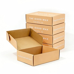 Colorful Aircraft Box Sturdy Durable Affordable Paper Box Corrugated Mailing Box Square Cardboard Box Wholesale Candle <b>Boxes</b> - Product Image 4