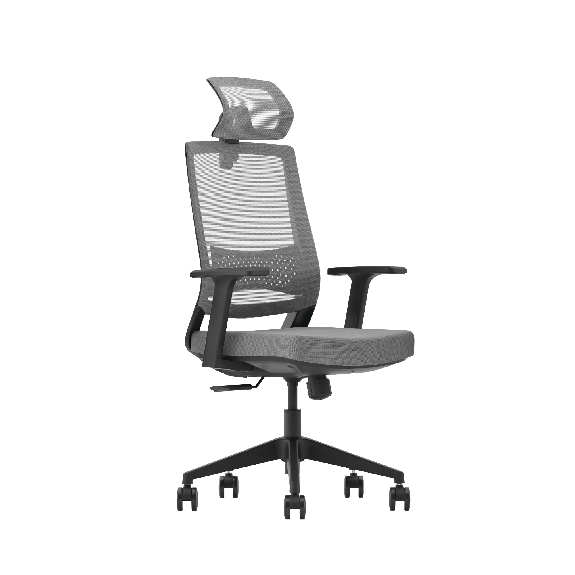 เก้าอี้สำนักงานตาข่ายสำหรับผู้บริหารกว่างโจวเก้าอี้สำนักงานออกแบบตามหลักสรีรศาสตร์