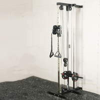 Câble mural multifonctionnel pour la poitrine et les triceps en acier pour l'équipement de fitness à domicile.