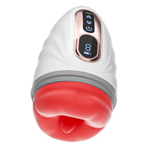 Masturbatore Elettrico a Forma di Testa di Tartaruga Fantasma, Vibrazione Automatica Multifrequenza con Riscaldamento, Giocattolo Sessuale per Uomini Adulti Modello FJB045 Altri - Product Image 6