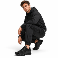 Chaussures de sport personnalisées OEM ODM avec logo, baskets noires décontractées, chaussures de course, fabricant de chaussures de mode à marque privée, design épais