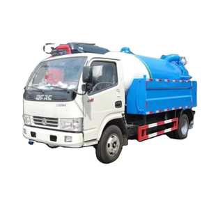 Nouveau <span class=keywords><strong>camion</strong></span> d'aspiration des eaux usées Dongfeng Dollyka 4x2 de 95 CV |   <span class=keywords><strong>Camion</strong></span>-<span class=keywords><strong>citerne</strong></span> à vide efficace pour les déchets industriels et municipaux - Product Image 1