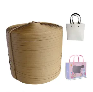 Wholesale Distributor Manufacturer Portable Kraft Paper Bag Handle