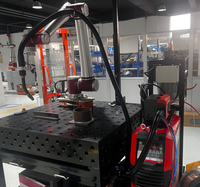 Bras de robot de soudage industriel HBL GDHJ02, charge utile de 20 kg, six axes, châssis en aluminium, contrôle PLC, serrage rapide, installation facile