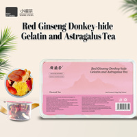 Thé de beauté au ginseng, gélatine d'œuf d'âne, dattes rouges, longanes et baies de goji, détoxifiant, pour les soins de la peau, en petites boîtes, coffrets cadeaux