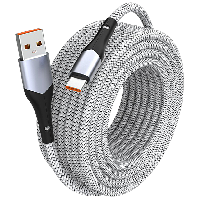 OEM/ODM Custom C Braided Charging Cable 6A 120W Fast Charge Nylon Phone Cable Data Transfer Function Hot Sales Data Cables