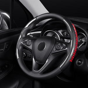 Coprivolante universale di lusso antiscivolo 2 pezzi <span class=keywords><strong>in</strong></span> fibra di carbonio per <span class=keywords><strong>auto</strong></span> 2023 - Product Image 2