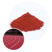 Gaya Normal 130 warna merah pigmen oksida besi untuk usgae aspal
