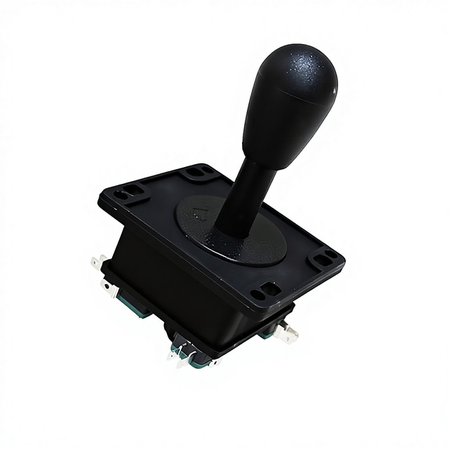 Black American Type Joystick, Premium Ball Head Game Joystick Accessories