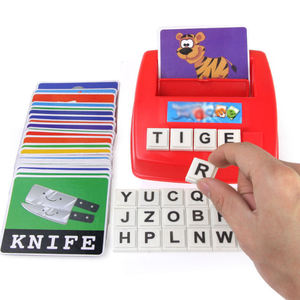 In età prescolare Giocattoli Educativi Parola Inglese <span class=keywords><strong>di</strong></span> Apprendimento Lettera Corrispondente Ortografia Giochi da 2 a 4 Anni Unisex EN71 - Product Image 5