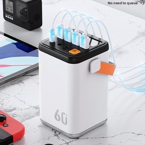 ชาร์จเร็ว 45W แบตสำรองลิเธียมไอออน 60000mAh ไฟฉาย ชาร์จไร้สาย C แหล่งจ่ายไฟความจุขนาดใหญ่ ปลอดภัย - Product Image 5