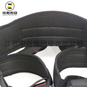 Arnés de seguridad de medio cuerpo con soporte lumbar de poliéster, longitud ajustable, hebilla de conexión rápida para rápel y trabajos en altura al aire libre - Product Image 3