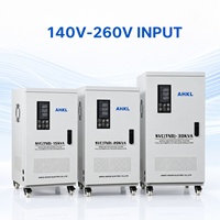 Régulateur de tension numérique monophasé SVC30 40 50KVA avec affichage numérique, stabilisateur entièrement automatique en cuivre pour maison, bureau et industrie légère 220V
