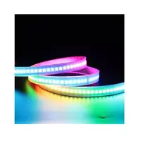 Tubo flexível de neon de led 16*16mm, 12v/24v, silicone macio, neon, luzes rgb