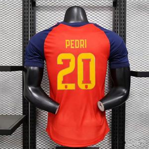 Nueva Camiseta de Fútbol de España 2026, Versión Aficionado, Camiseta de <span class=keywords><strong>Rodrigo</strong></span>, Camiseta de Pedri, Versión Jugador Laminada, Personalización Williams - Product Image 2