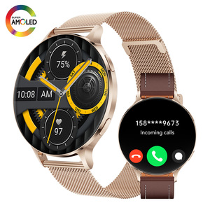 <span class=keywords><strong>Reloj</strong></span> <span class=keywords><strong>Inteligente</strong></span> para <span class=keywords><strong>Hombre</strong></span> con Tres Correas de Hombro, Cuerpo Ultrafino, Pantalla AMOLED de 1.75 Pulgadas, Acero Inoxidable, para Llamadas, Más de 150 Modos Deportivos - Product Image 5