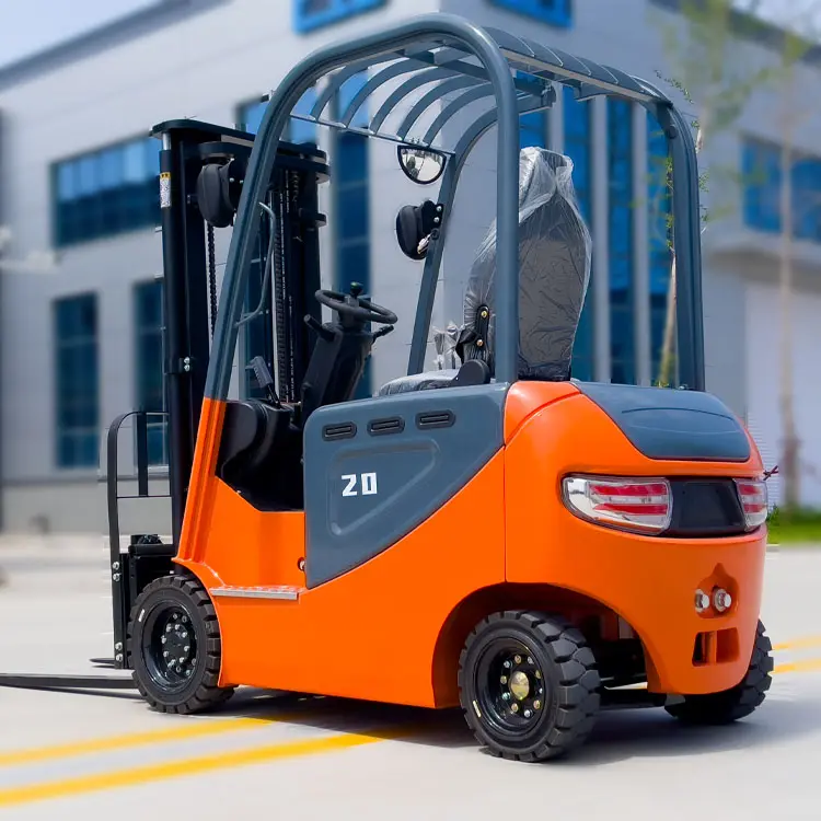 Merek Baru Forlift Elektrik 1ton 1.5 Ton 2ton Saluran Sempit Radius Putar Kecil Keseimbangan Harga Forklift