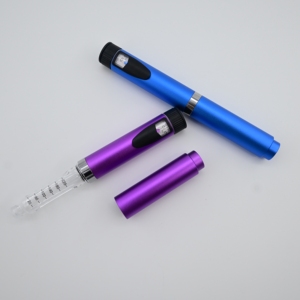 Durable Metal Reusable Packaging <b>Pen</b> Adjustable 3ml Cartridge Custom Logo Graphic Design Rubber Stopper Injector <b>Pen</b> - Product Image 4