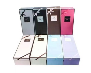 Boîte de rangement rectangulaire en papier pour emballages de Noël, boîte cadeau de festival, boîtes d'emballage en papier pour fleurs - Product Image 6