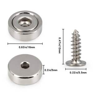 แม่เหล็กเฟอร์ไรต์เซรามิกสำหรับกระถางต้นไม้แม่เหล็กขนาดเส้นผ่านศูนย์กลาง16มม.-42มม. แม่เหล็ก - Product Image 2