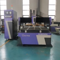Routeur CNC 1325 ATC 4 axes pour le travail du bois, machine de 4*8 pieds pour la fabrication de meubles en mélamine, MDF, contreplaqué, la fabrication d'armoires et la sculpture sur bois