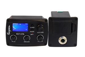 Logotipo <span class=keywords><strong>personalizado</strong></span> <span class=keywords><strong>de</strong></span> alta calidad disponible Guitar EQ System Piezo Pickup para pantalla <span class=keywords><strong>de</strong></span> visualización <span class=keywords><strong>de</strong></span> <span class=keywords><strong>guitarra</strong></span> y sintonizador - Product Image 2