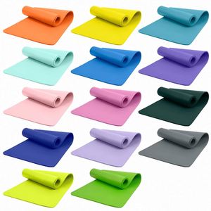 Custom Print Private Label Non Slip Yoga <b>Mat</b> High Quality Colorful Wholesale Yoga and <b>Fitness</b> NBR Yoga <b>Mat</b> - Product Image 2