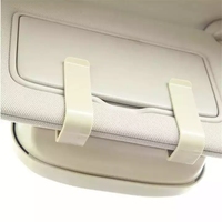 Porte-lunettes magnétique de voiture, étui de lunettes de soleil organisateur boîte de rangement support de visière pare-soleil support de voiture étui de lunettes de voiture