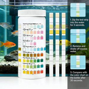 Bandelettes de test 9-en-1 pour l'eau douce et l'eau salée, bandelettes de test de la qualité de l'eau pour <span class=keywords><strong>piscine</strong></span> et spa - Product Image 3