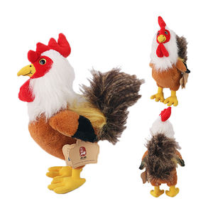 D <span class=keywords><strong>KING</strong></span> fabricant vente en gros cadeaux promotionnels animaux en peluche et poupées enfants mignon <span class=keywords><strong>ferme</strong></span> poulet en peluche jouets - Product Image 1