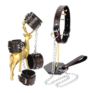 SM per Coppie Giochi di Ruolo Giocattoli per Schiavi Accessori Erotici Gay Manette Collare Giochi per Adulti Fetish Donna - Product Image 1