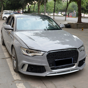 A6 S6 C7 paraurti anteriore lifting <span class=keywords><strong>RS6</strong></span> per <span class=keywords><strong>Audi</strong></span> <span class=keywords><strong>RS6</strong></span> C7 Per <span class=keywords><strong>Audi</strong></span> A6 S6 C7 Bodykit paraurti auto Senza griglia 2012 2013 2014 2015 - Product Image 4