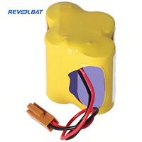 Baterai Li-ion Revolbat Berkualitas Tinggi 6v 2400mah untuk Br-2/3AGCT4A Br-2/3AG A98L-0031-0025 Paket Baterai Li-ion Mesin Plc