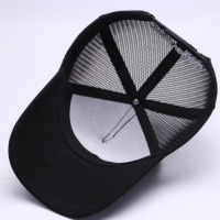 Gorra de béisbol personalizada con logotipo bordado popular al por mayor de fábrica, gorra de red de dibujos animados, gorra de camionero