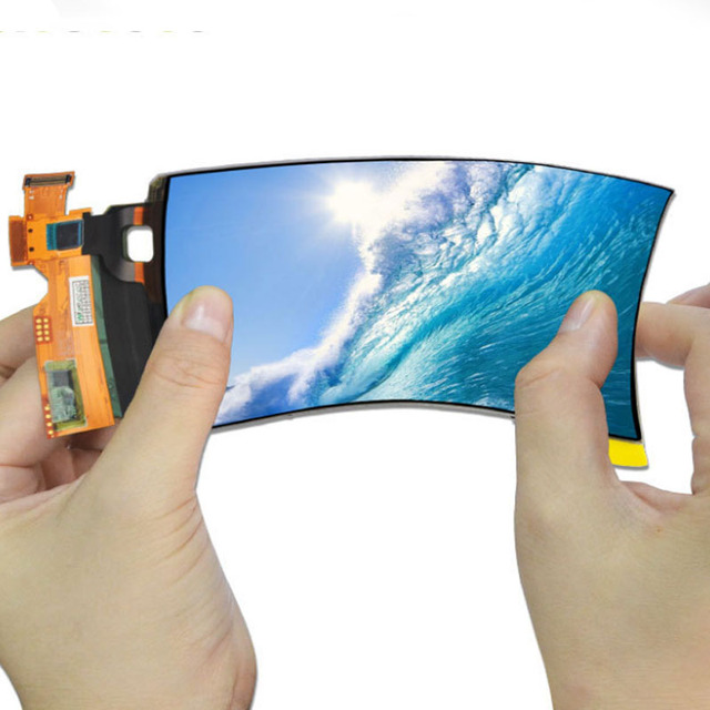 5.5 inch 2K flexible screen with MIPI interface high contrast wide viewing angle thin and bendable OLED, special light source