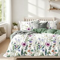 Set Sprei 3 Potong Motif Bunga Beige Set Tempat Tidur Dengan 2 Sarung Bantal Desain Modern Grosir Kualitas Tinggi Mewah