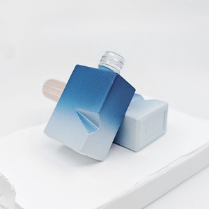 Vernis à ongles dégradé 12 ml en bouteille de verre, emballage cosmétique gel UV avec pinceau, directement de l'usine - Product Image 3