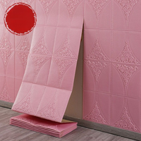 Autocollant mural 3D personnalisé en mousse XPE, imperméable, résistant aux rayures et à l'usure, décoration de chambre