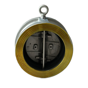 Lanhui Tùy Chỉnh Thép Không Gỉ Kiểm Tra Van Wafer Loại Đôi Đĩa Bướm 304 316 Cứng Con Dấu Kiểm Tra Van Cho Doanh Số Bán Hàng - Product Image 2