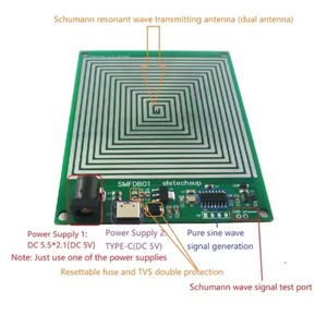 SMLDC02 Ajustable 0,01 HZ ~ 100KHZ 7,83Hz Resonancia Schumann Generador de ondas de pulso de frecuencia ultrabaja Resonador de audio - Product Image 6